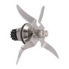 Blender Blade, 12 Teeth, Stainless Steel, Easy to Clean, Fits