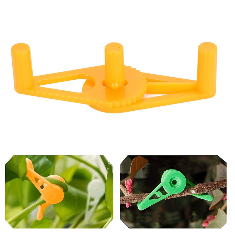 50pcs Low Stress Training Clips 360 Degree Adjustable Reusable Plastic