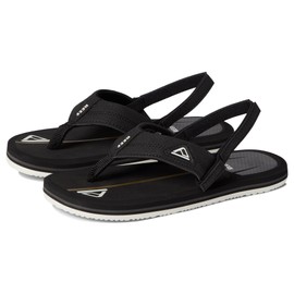 REEF Boys' Little Kid Flip Flop - Black, 11-12 (Little Kid)