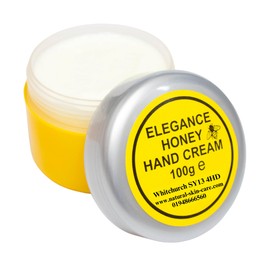 Honey Nourishing Hand Cream 100g by Elegance Natural Skin Care Repair & Restore Dry Chapped Hands Handcream