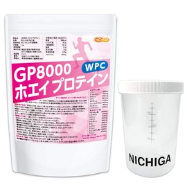 GP8000 ホエイプロテイン 500ｇ WPC 無添加 ナチュラル [01] NICHIGA(ニチガ)