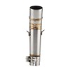 Motorcycle Exhaust Intermediate Pipe, Stainless Steel Intermediate Exhaust Connector, Suitable