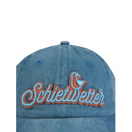 SCHIETWETTER Accessoire Michael Baseball Cap for Men and Women, Sun Protection, 100% Cotton, Washed Look, blue, Unit size