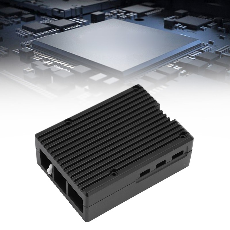 Aluminum Heatsink Case Professional Efficient GPIO Slot Reserved Interface Holes