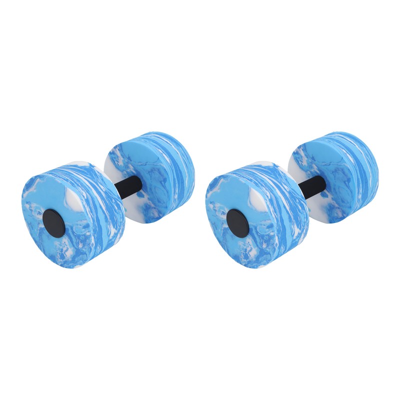 2pcs Water Dumbbell EVA Water Aerobics Weights Dumbbell Strong Buoyancy