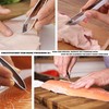 CREATIVECHEF Professional Chef Plating Kit, 5 Piece Culinary Plating Set,