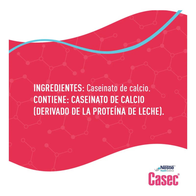 Caseinato Calcio Casec Sabor Lata 300g