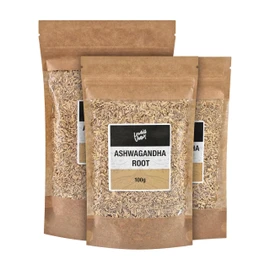Lowhill Valley Ashwagandha Root Herbal Tea – Promote Balance and Well-Being – Ashwagandha – 100% Pure Ashwagandha Root – No Additives or Preservatives – Responsibly Sourced - 100g
