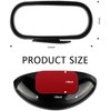 Espejo para punto ciego HD para coche, espejo retrovisor gran