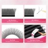 Extensiones De Pestañas Xiusuzaki Yy, Puntas Dobles, Pestaña