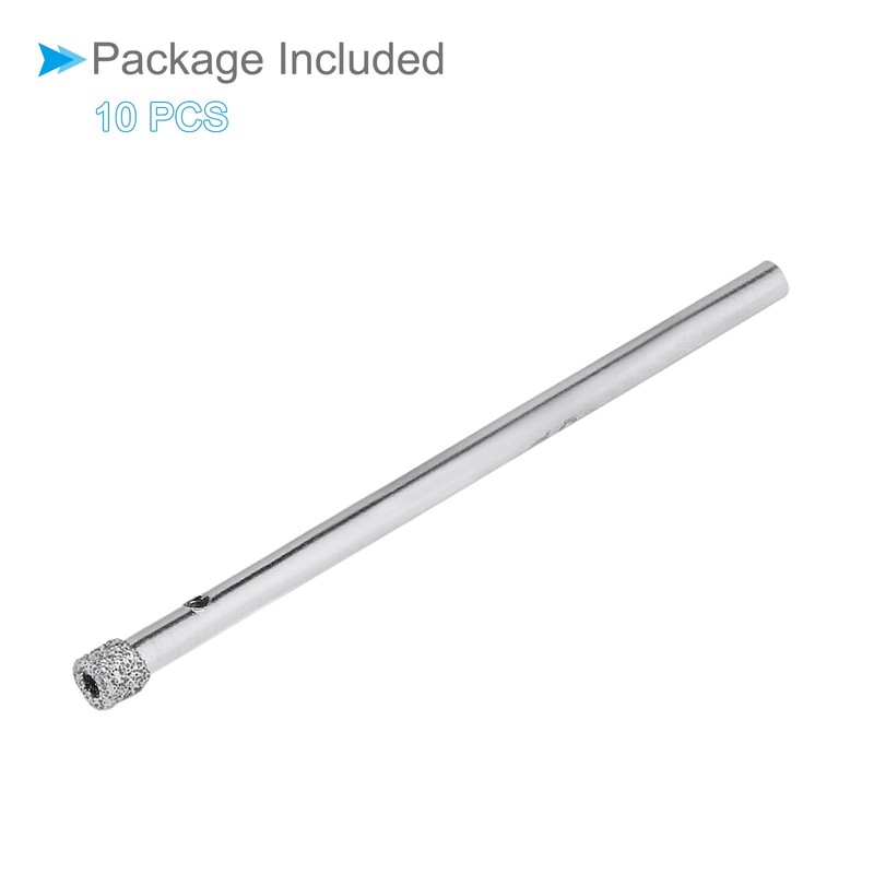 CoCud Diamond Drill Bits, 3mm Cutting Diameter, Nickel-plated Coating Diamond