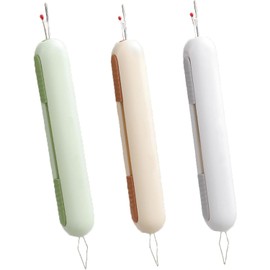 2 in 1 Needle Threader Seam Ripper Needle Threaders, 3Pcs Needle Threader and Seam Rippers, DIY Sewing Needle Threading and Seam Rippers,Sewing Seam Rippers, Thread Seam Ripper, Needle Threading