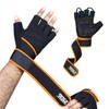 SKSZ Weight Lifting Gloves with Wrist Wrap |Gym Gloves Men
