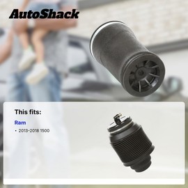 AutoShack Rear Air Shock Absorber Spring Bag Driver or Passenger Side Replacement for 2013-2018 Ram 1500 3.0L 3.6L 4.7L 5.7L V6 V8 4WD RWD KAS281D17R