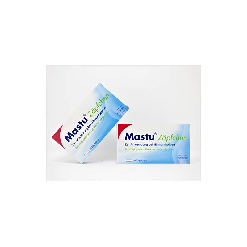 Mastu Primeservice24® Suppositories 2 x Pack of 10