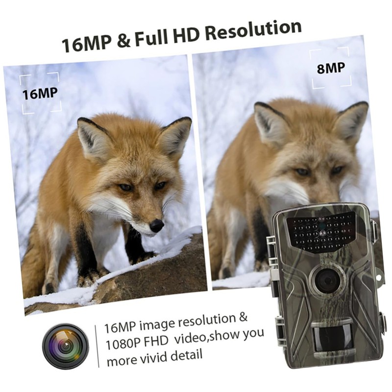 BESPORTBLE 1pc Wildlife Hunting Camera Portable Animal Monitoring Device with