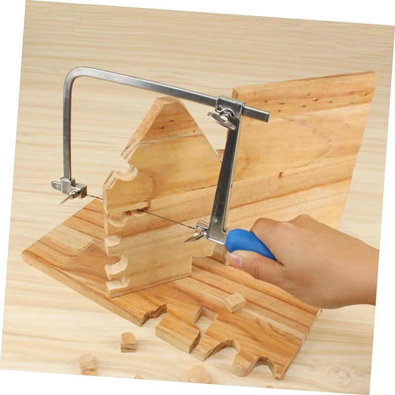 OSALADI Small U Shaped Jewelers Saw Kit Adjustable Frame with