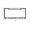 License Plates Online Skywarn Storm Spotter Chrome License Plate Frame