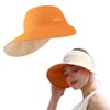 Women Sun Visor Wide Brim Empty Top UV Protection Beach