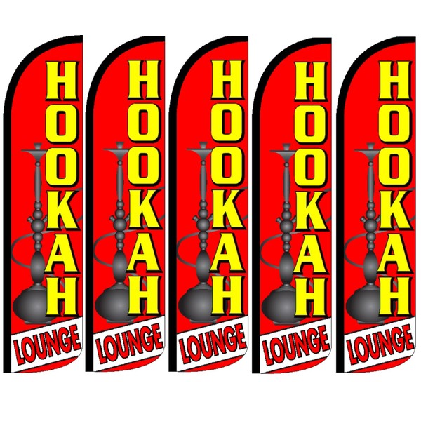 OnPoint Wares Hookah_Lounge King Flag- Pack of 5 (Hardware not