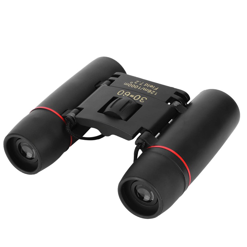 30x60 Zoom High Definition Folding Binocular Telescope for Outdoor Travel