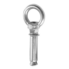 4 Pcs Expansion Bolt, Stainless Steel Expansion Anchor Eyebolt Expansion Screw with Closed Hook Internal Expansion Bolt Fastener for Concrete Brick Wall M8 x 100mm