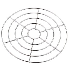 Turbokey Cooking Rack Set of 2 Cross Wire Cooling Racks Dia 7.9" Steaming Cooling and Baking Barbecue Rack Fit for Air Fryer Instant Pot Pressure Cooker Canning (1 PCS,7.9"/20cm)