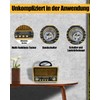 AM/FM/SW Retro Radio with USB/TF/AUX Function