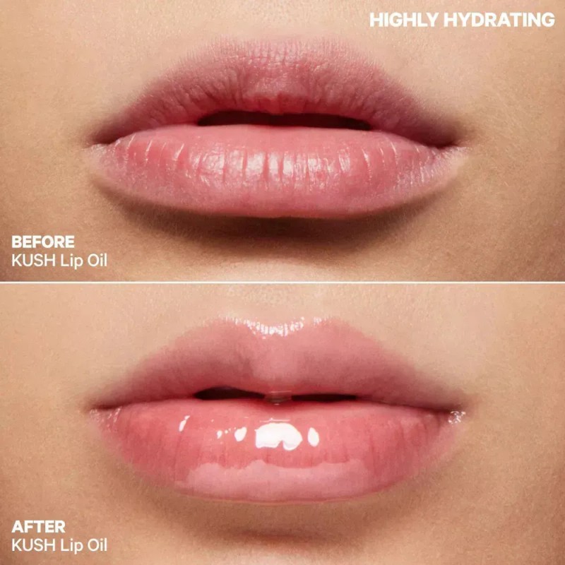Aceite Labial Milk Makeup KUSH Hydrating Sheer Lip Oil Hidratante,