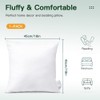 OTOSTAR Throw Pillow Insert, 18 x 18 Square Cushion Inner