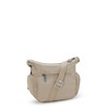 Kipling Gabbie Mini Printed Crossbody Bag Sign Beige Emb