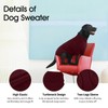 IECOii Extra-Large Dog Sweater 5XL,Christmas Dog Sweaters for Extra Large