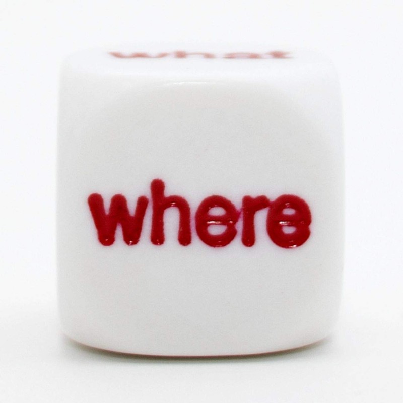 Image Mission KGS3469 KGS3469 Question Dice (Set of 2) 0.6