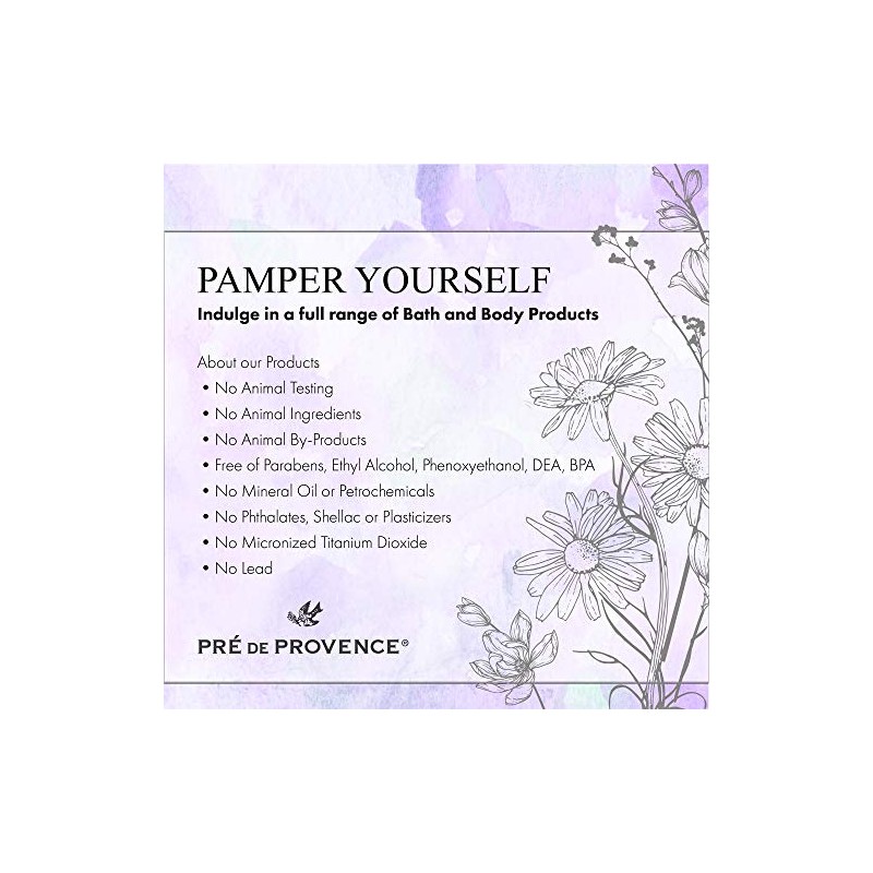 Pre de Provence Artisanal Soap Bar, Natural French Skincare, Enriched