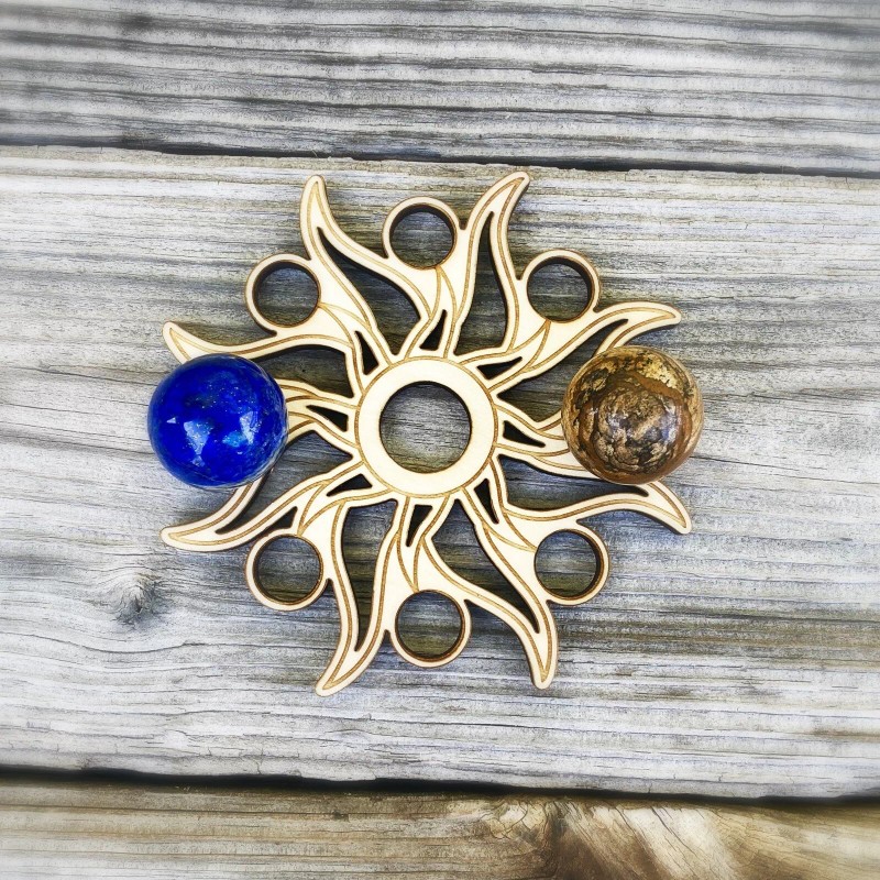 Sun Multi sphere holder display stand