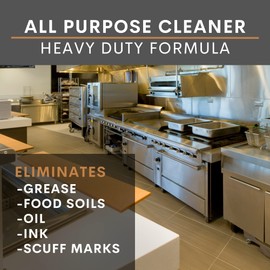 Spitfire CBD540045 Professional All Purpose Power Cleaner, Heavy Duty Degreaser Removes Resin, Paint, Oil, Ink, Gum, Pine Scent, Ready-to-Use Refill, 1-Gallon