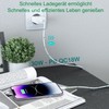 30W PD 3.0 Schnellladegerät, USB C Ladegerät Netzteil Kompatibel mit