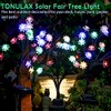 TONULAX Solar Garden Lights - Newest Solar Powered Landscape Tree