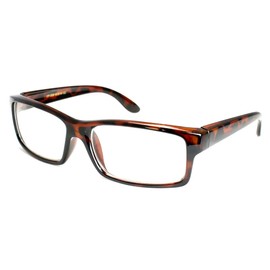 Newbee Fashion- Casual Nerd Thick Clear Frames Fashion Glasses Rectangular Clear Lens Eye Glasses