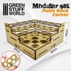 Green Stuff World Modular Paint Rack - Straight Corner