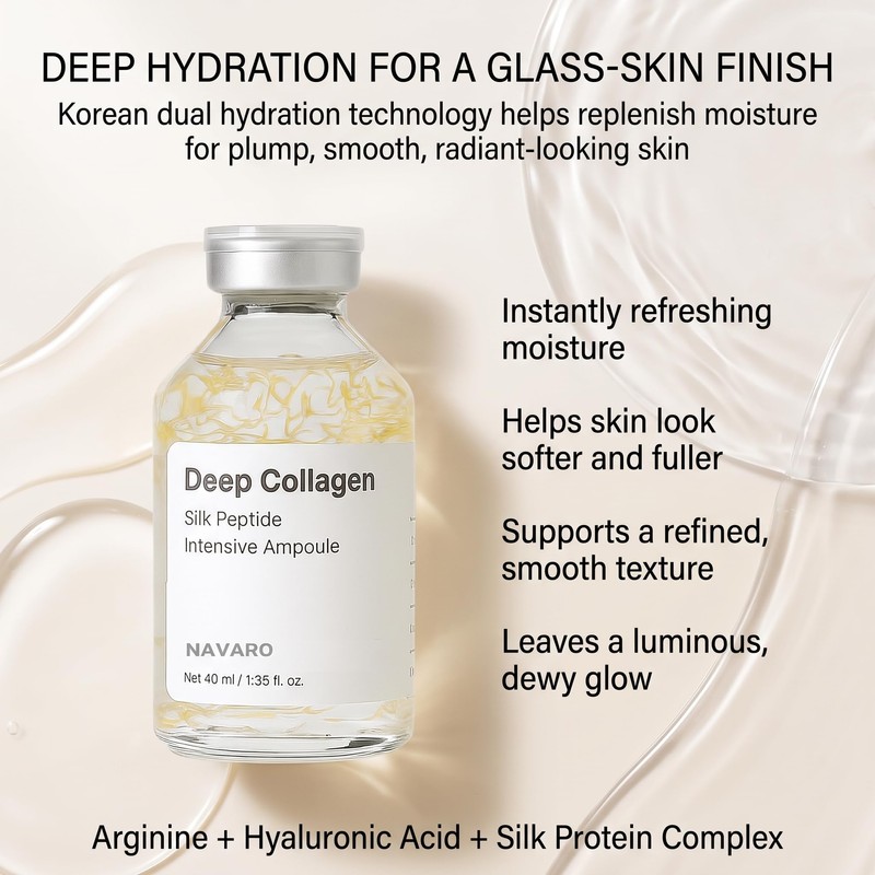 Navaro Peptide Deep Collagen Lifting Ampoule - Anti-Wrinkle & Firming