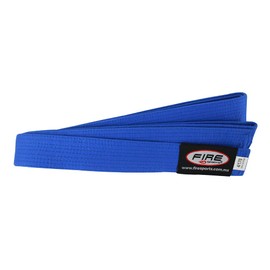 FIRE SPORTS® Cinta de Grado Judo Cinturón Deportivo Artes Marciales Azul (8)