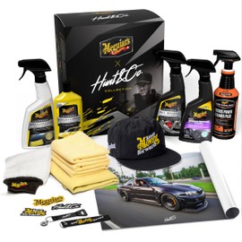 Meguiar's - TJ Hunt & Co Collection - Meguiar's and TJ Hunt Kit, the Perfect Detailing Kit to Clean and Protect Interior and Exterior Surfaces, With Limited Hunt & Co Gear and Microfiber Accessories