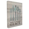 Stupell Industries Thankful for Amazing Grace Canvas Wall Art, 16