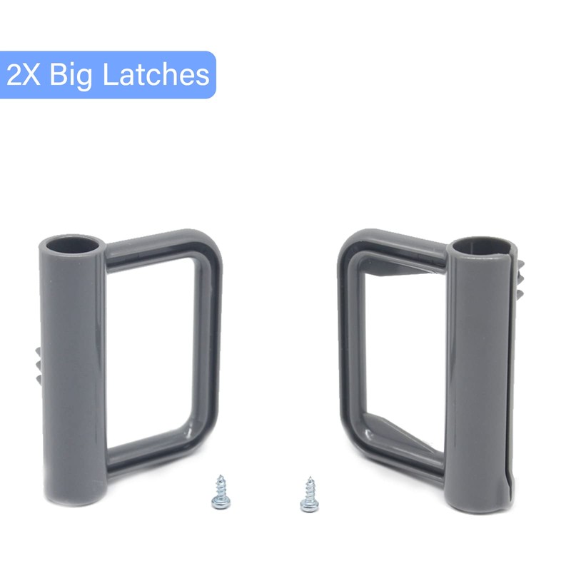 WOMHOM Retractable Mesh Baby Gate Hardware Replacement Parts Kit for