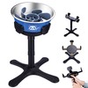 Elevated Slow Feeder Dog Bowl Adjustable Stand,Tilted ABS Base,Fits 5.5-9.5"