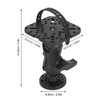 Fish Finder Mount Base Universal 360° Rotation Ball Mount Fish
