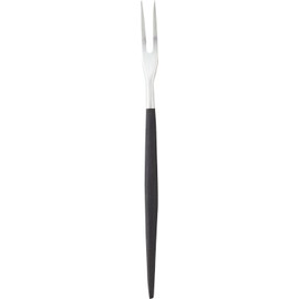 Kuchipole Single Item Fruit Fork GOA Silver x Black GO.34