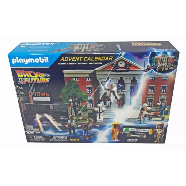PLAYMOBIL 70574 Back to the Future Advent Calendar New Sealed