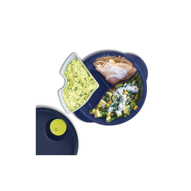 Tupperware Recipiente para microondas 1.8L Azul